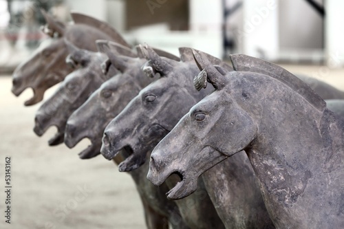 Ancient terra cotta horse © Li Ding