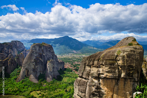 rock in Meteora  Greece