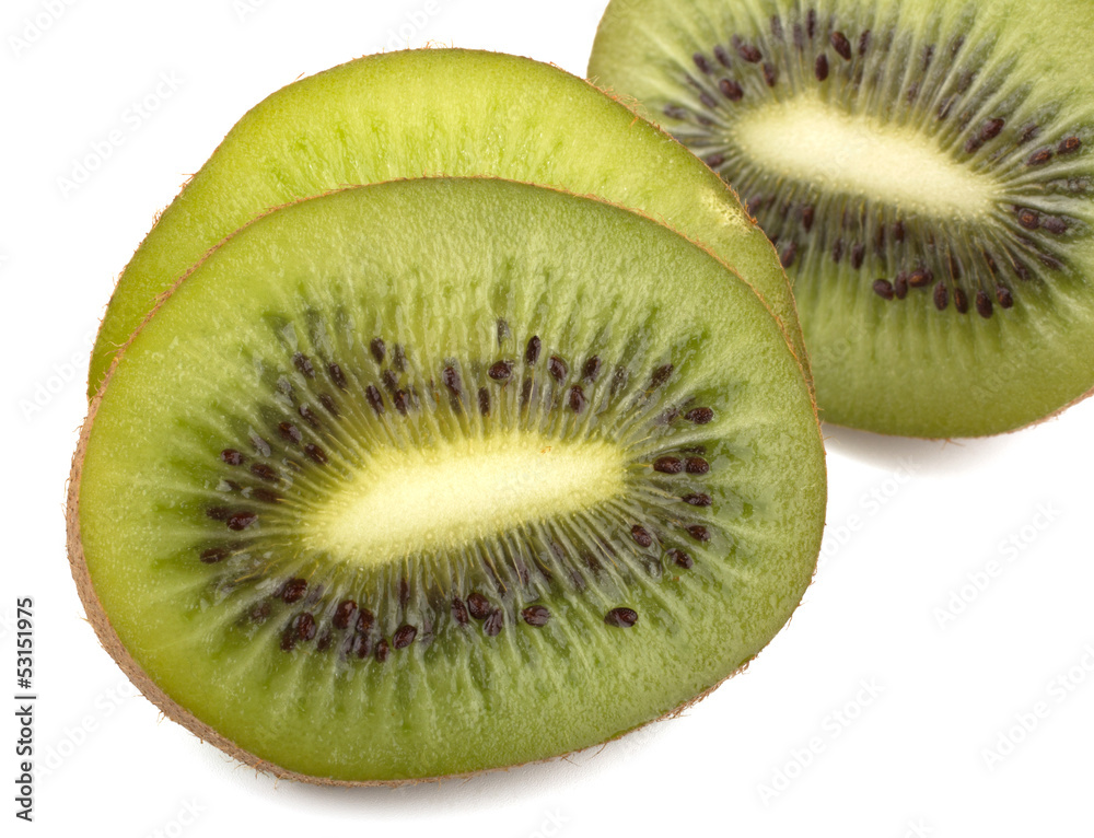 Kiwi fruit isolated on white background Kiwi fruit isolated on white background