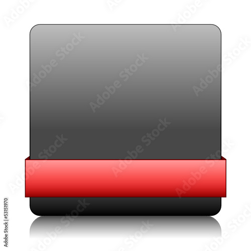 Free Download BLANK vector button (red icon symbol template web internet) - GFXLoad