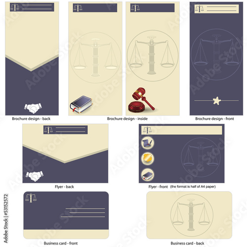 lawyer template design