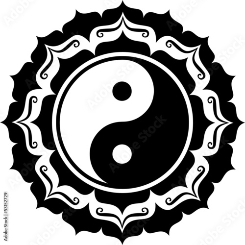 Yin Yang Lotus