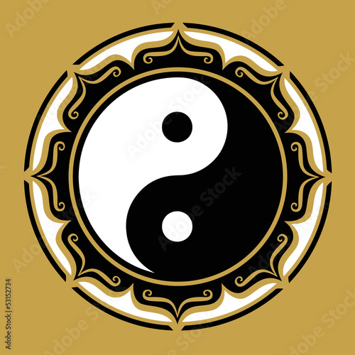 Yin Yang Lotus