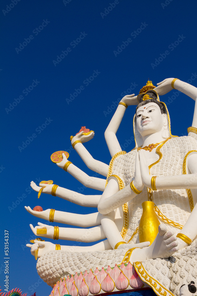Obraz premium Big Guan Yin statue, Thailand
