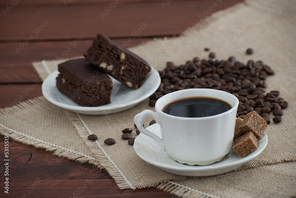 coffee and brownies coffee and brownies