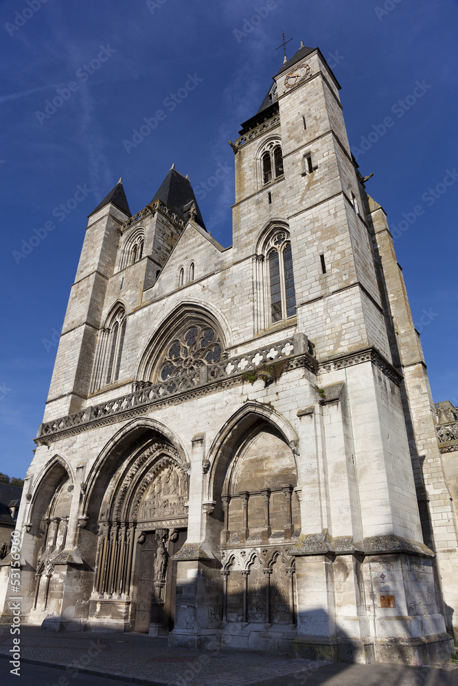 Cathedral of Les Andelys, Haute Normandie, France