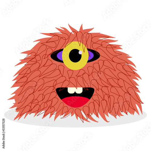 Colorful monster for you design