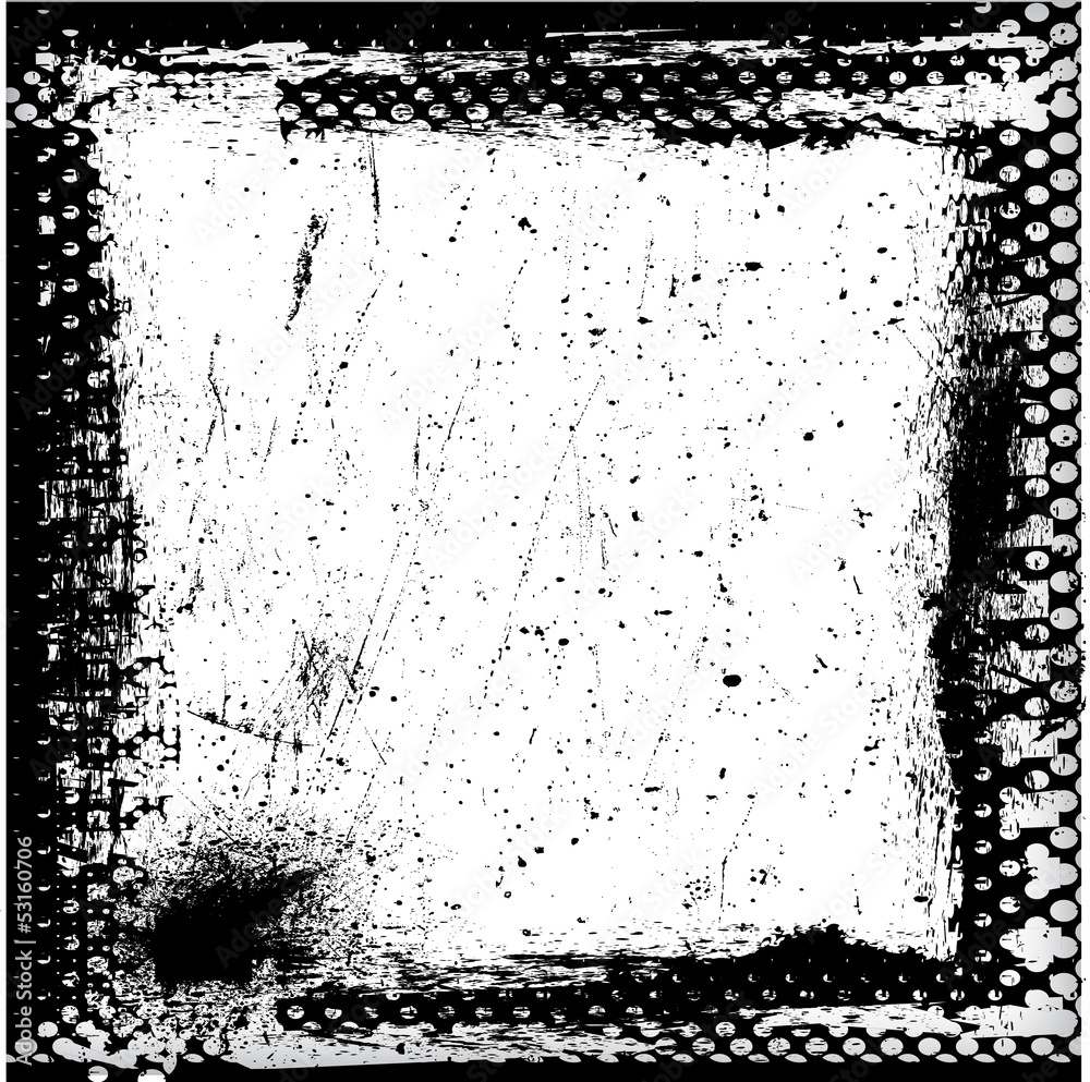 Grunge halftones background