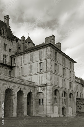 Castle of La Roche-Guyon, Val d'oise, Ile de France, France