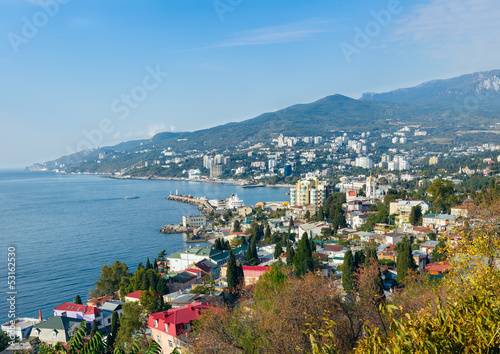 Sea landscape. Yalta, Crimea, Ukraine © FreePhotographer