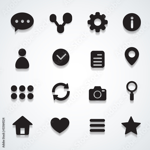 social media icons