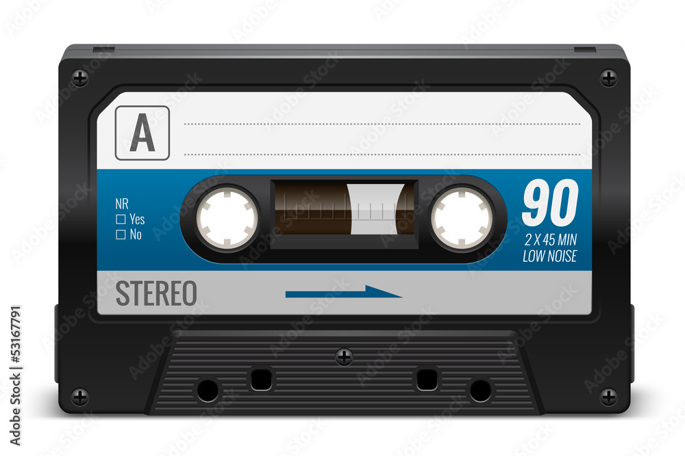 Cassette audio vectorielle 1 Cassette audio vectorielle 1