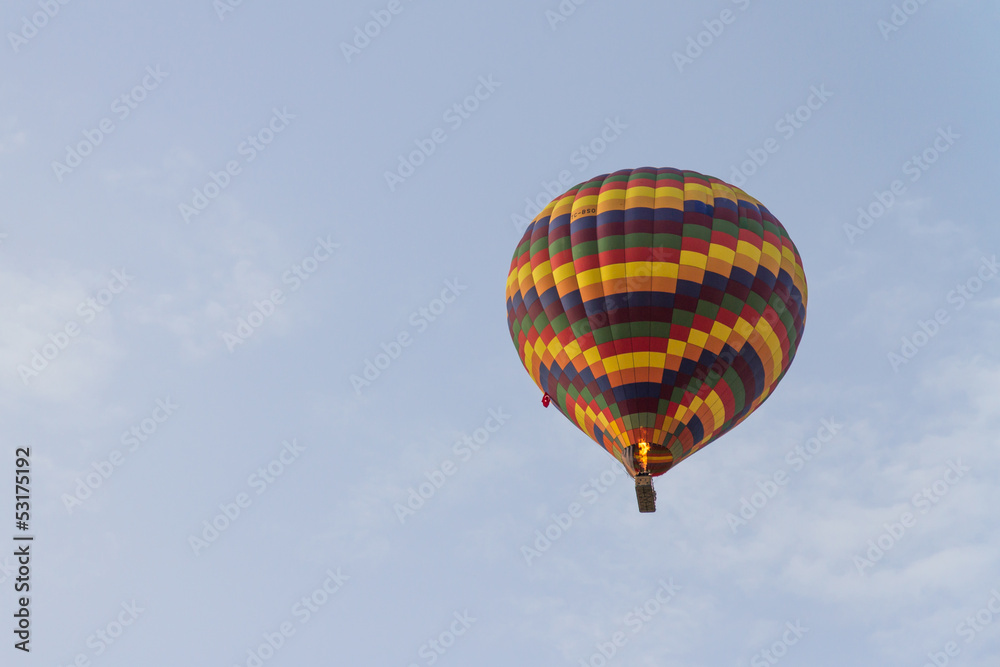 Fototapeta premium Hot Air Balloon Flying