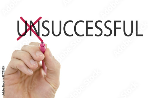 Turning the word Unsuccessful into Successful