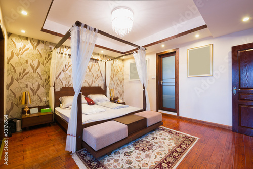 luxury bedroom with Chinese style