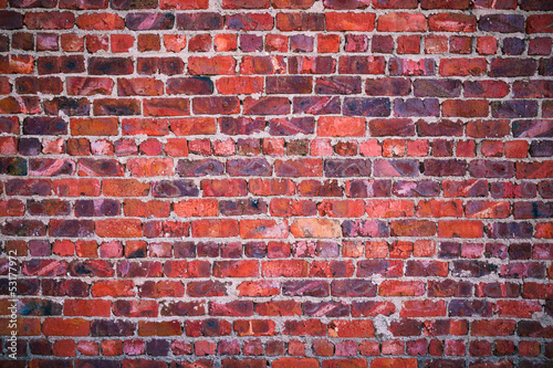 grungy brick wall texture or background