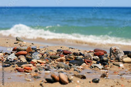 Sea stones.
