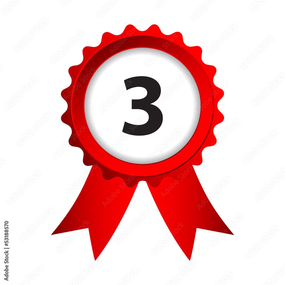 label with red ribbons and numbers label with red ribbons and numbers