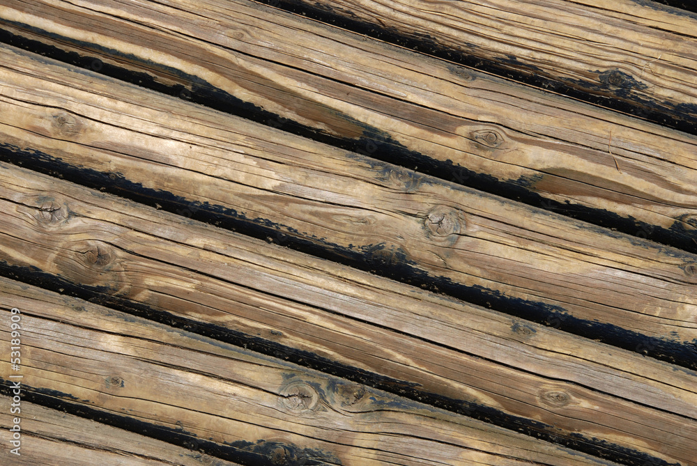 Fototapeta premium Abstract diagonal wood