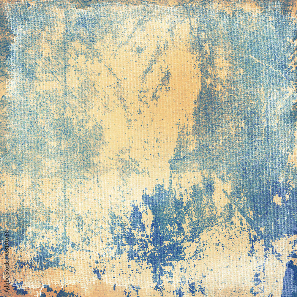 Grunge blue background