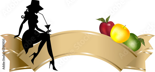 Apple juice banner