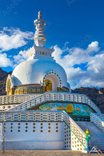 Shanti Stupa, Leh photo