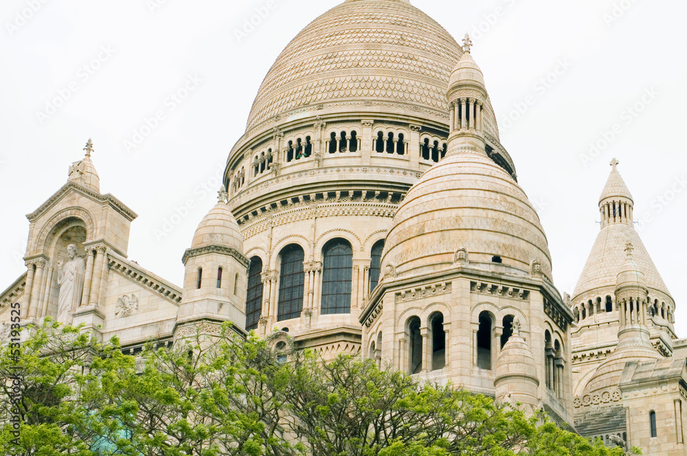 Basilica of Sacred Heart Sacre Coeur Paris France