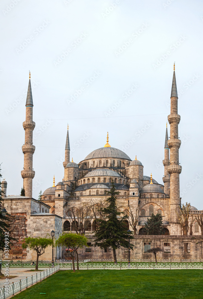 Obraz premium Sultan Ahmed Mosque (Blue Mosque) in Istanbul
