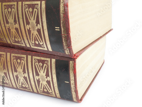 Принти на полотні vintage books