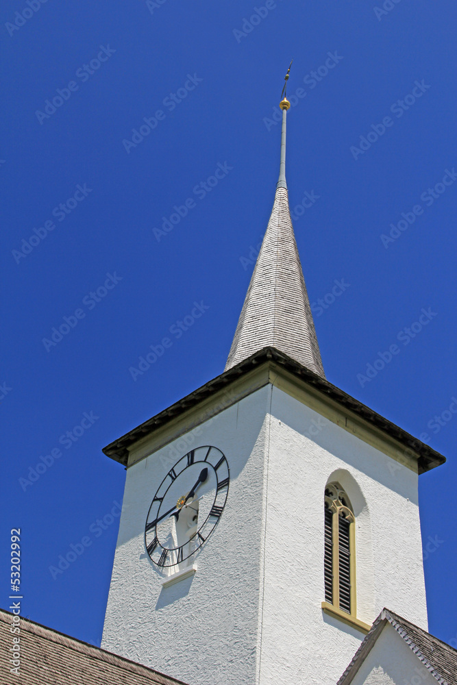 kirchturm in wahlern