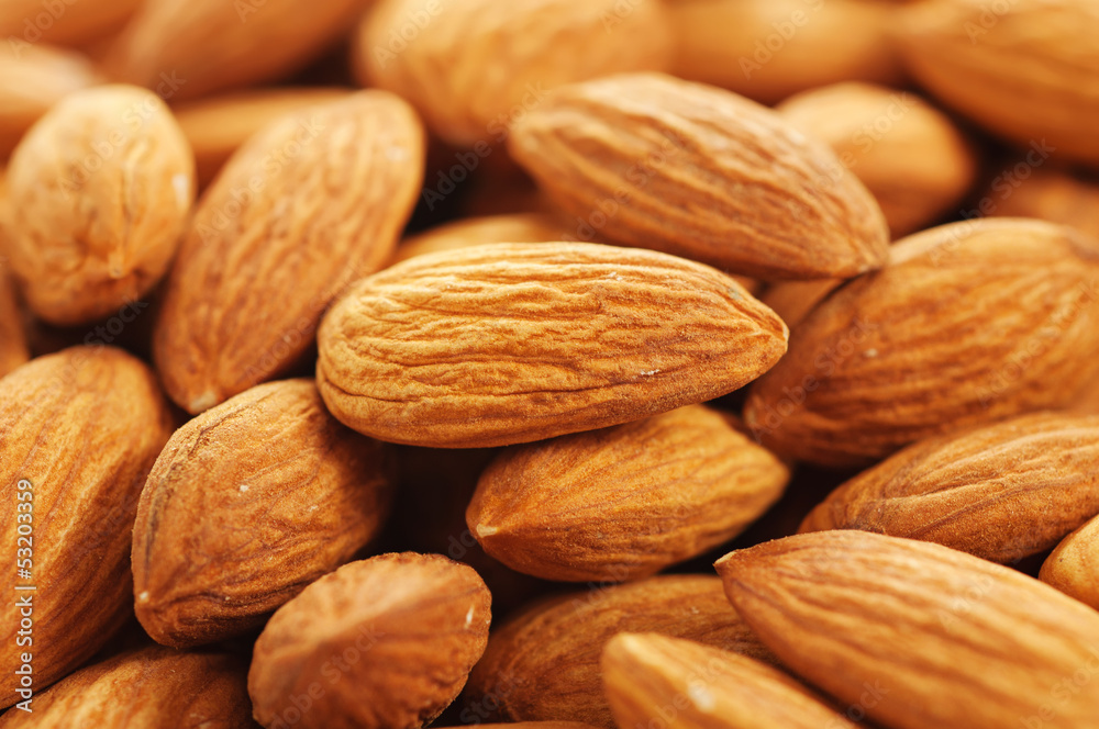 Almond background