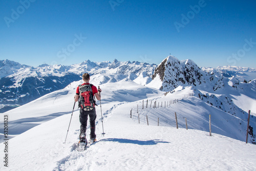 Wintersport in den Alpen