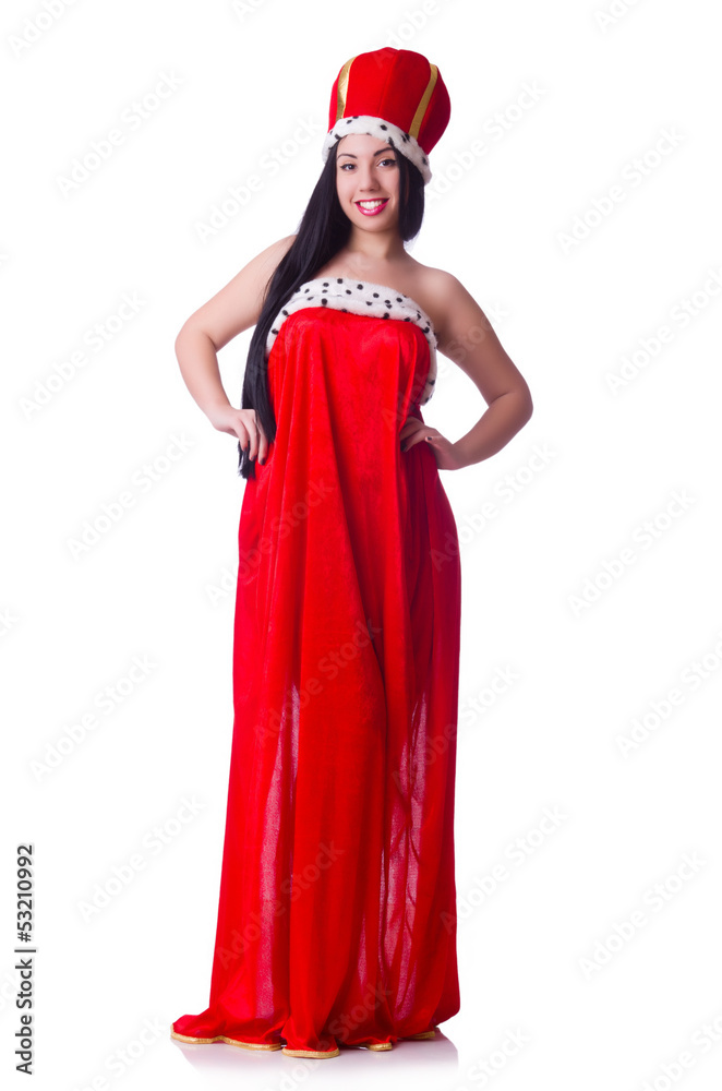 Queen businesswoman in business concept Queen businesswoman in business concept