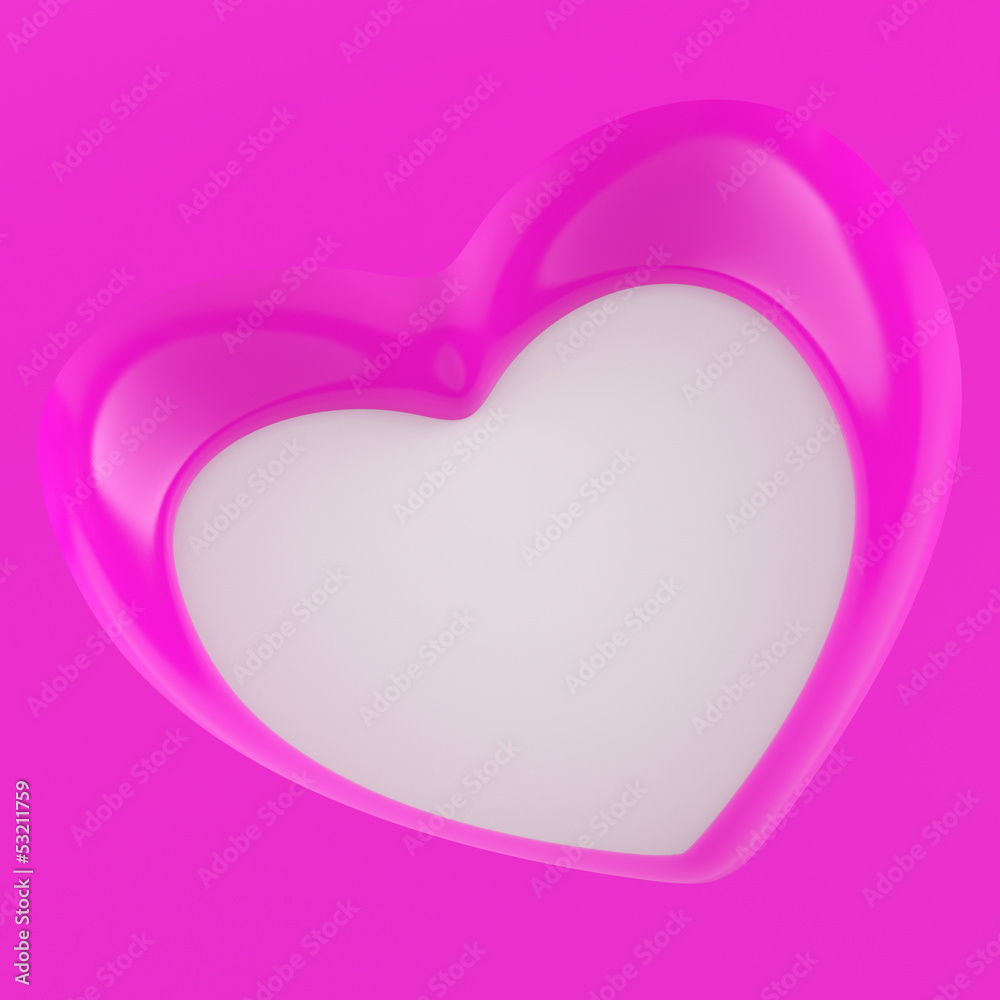 3D Herz Hintergrund Pink 3D Herz Hintergrund Pink