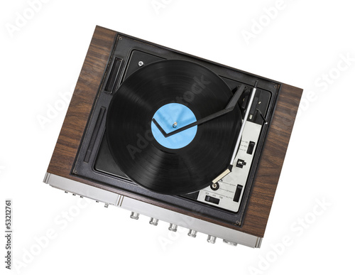 Vintage Stereo Turntable Is...