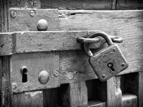 old padlock