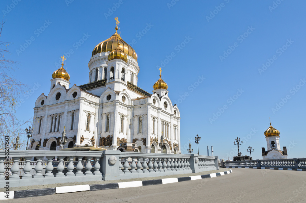 Christ the Saviour in summer, Moscow, Russia