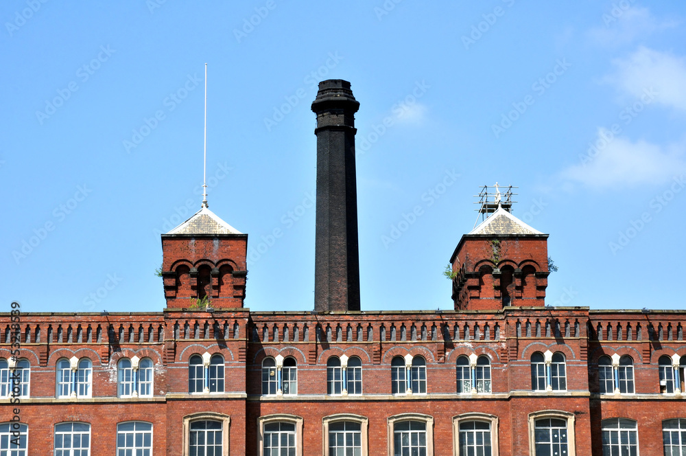 Old Northern English Cotton Mill
