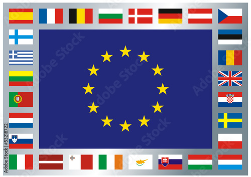 Flags of EU