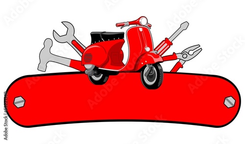 Motorcycle garage service
