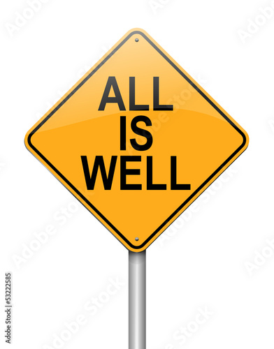 Wallpaper Mural All is well. Torontodigital.ca