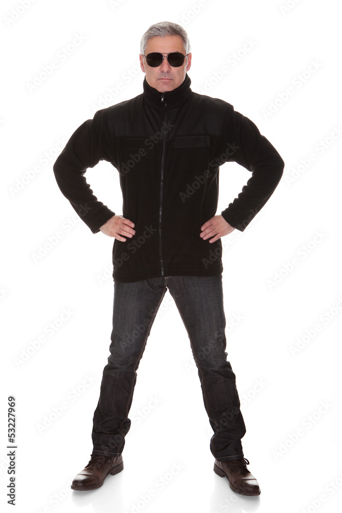 Mature security man Mature security man