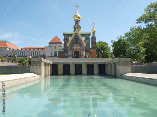 Russian Chapel in Darmstadt photo