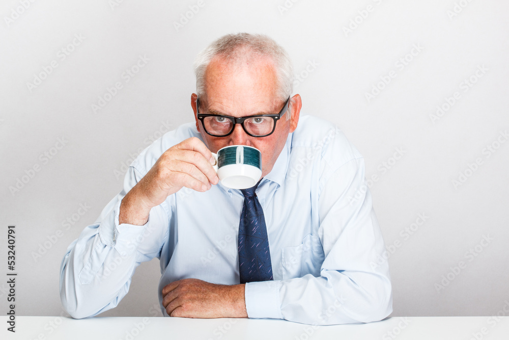 Elder businessman Elder businessman