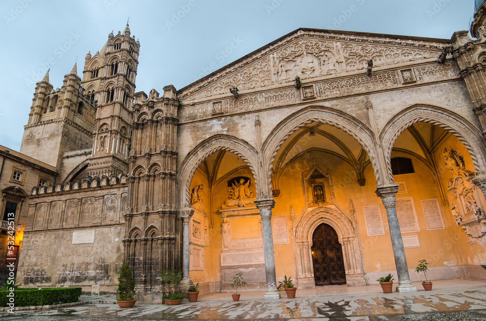 The cathedral of Palermo, Sicily, Italy