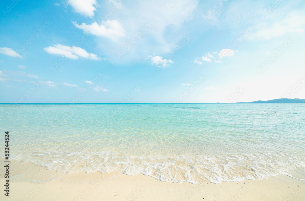 Naklejka premium Plaża Okinawa