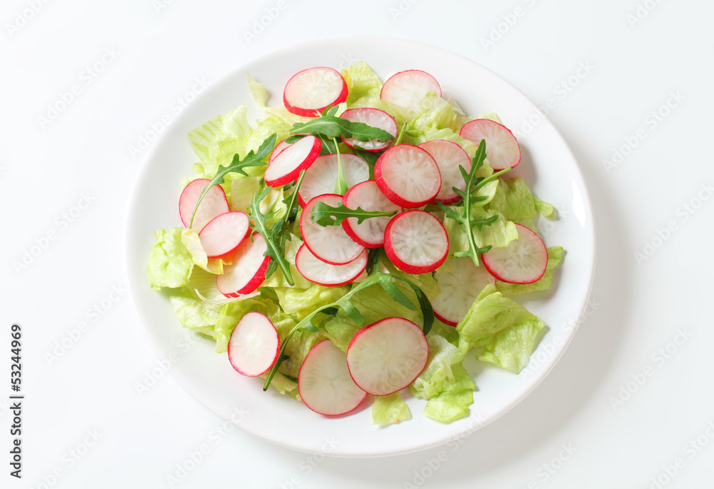 Fresh vegetable salad Fresh vegetable salad