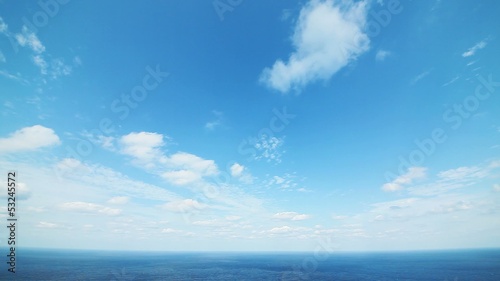 青空と海