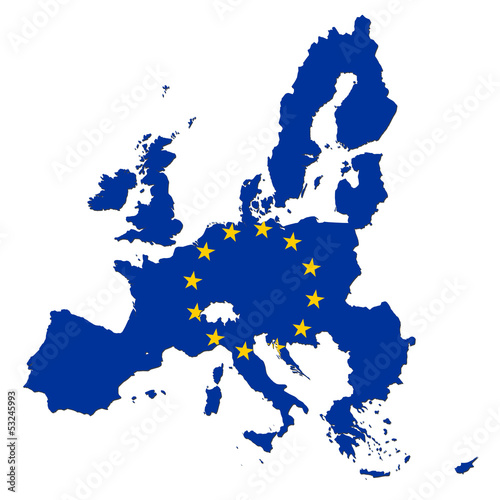 Europa der 28 mit Kroatien ab 2013