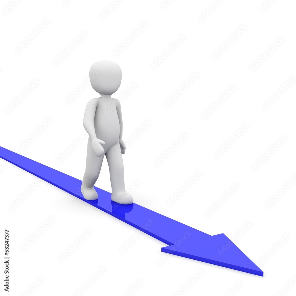 arrow blue arrow blue